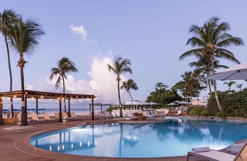Garrison Historic Area Hotel | Premium Ocean View 2 Double Beds