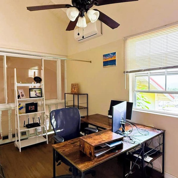 Ocean-View Barbados Getaway, Family & Pet-Friendly, Games Room + 5min to Beach in Saint James
