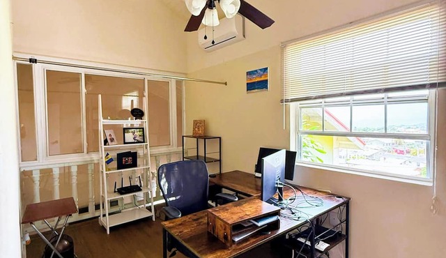 Ocean-View Barbados Getaway, Family & Pet-Friendly, Games Room + 5min to Beach in Saint James