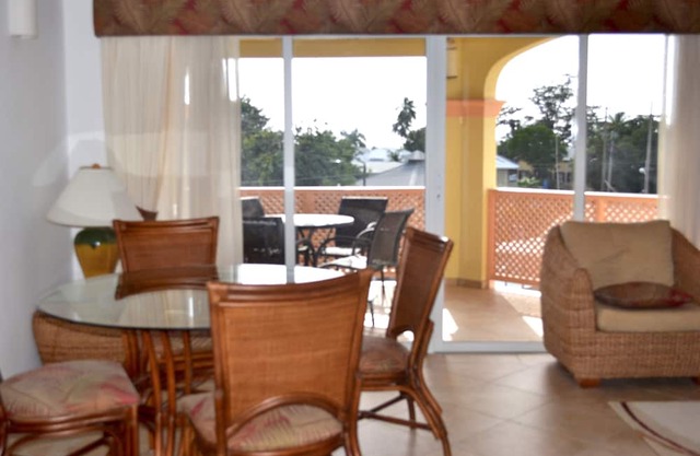 The Terraces. Lovely apartment in St Lawrence Gap, just steps from Dover Beach in Christ Church